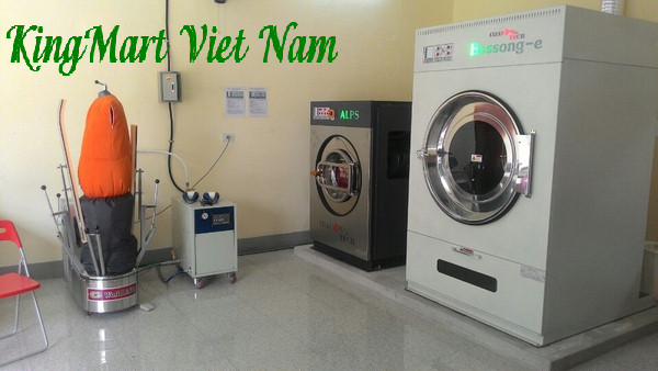 Máy giặt công nghiệp Hàn quốc, máy sấy công nghiệp hàn quốc